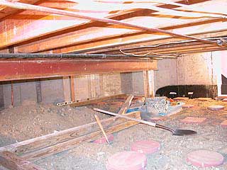 basement crawl space