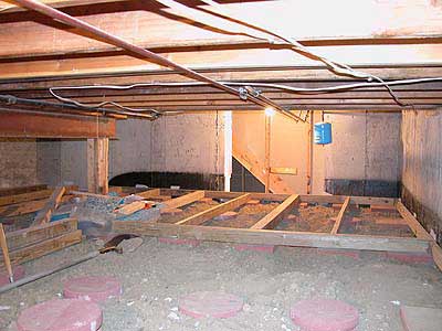 basement crawl space