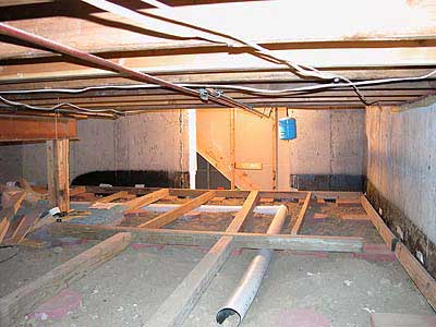 basement crawl space