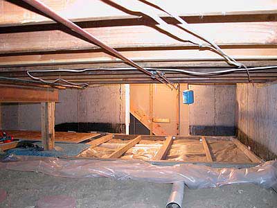 basement crawl space