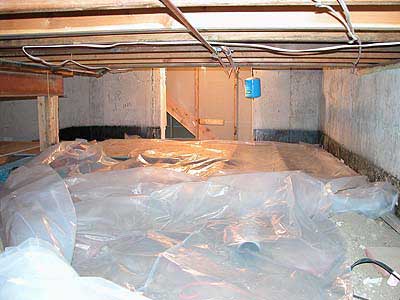 basement crawl space