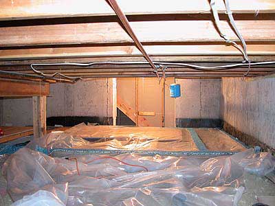 basement crawl space