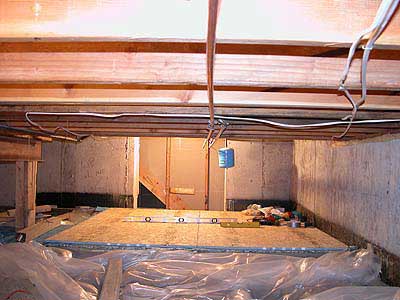 basement crawl space