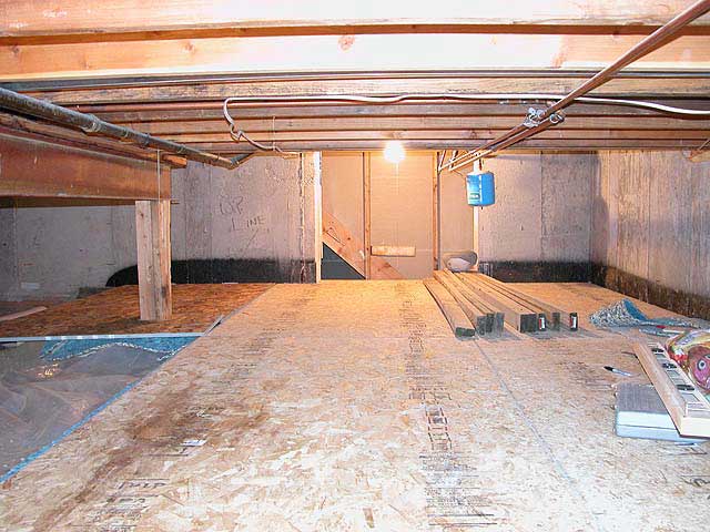 basement crawl space