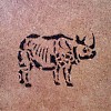 rhino mosaic tile