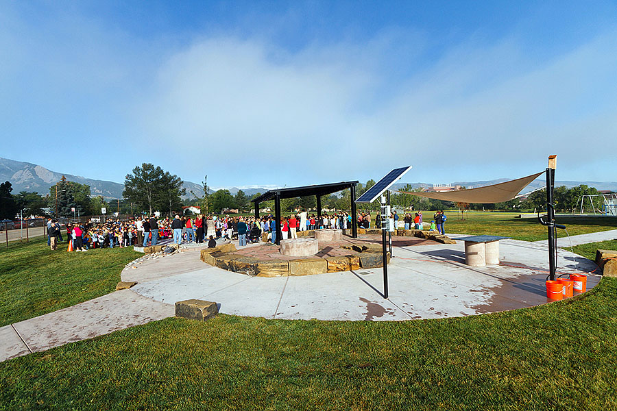 high peaks outdoor classroom sundial a4