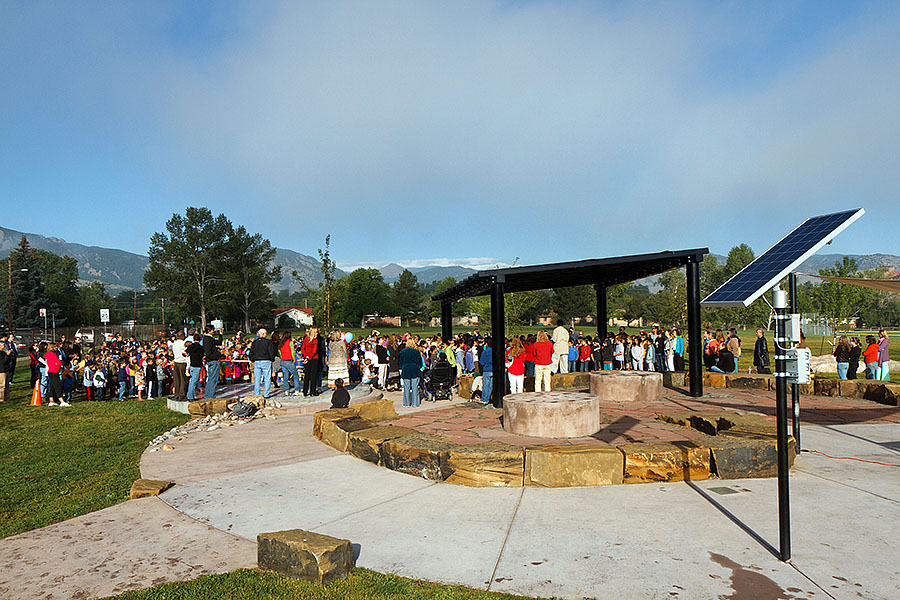 high peaks outdoor classroom sundial a5