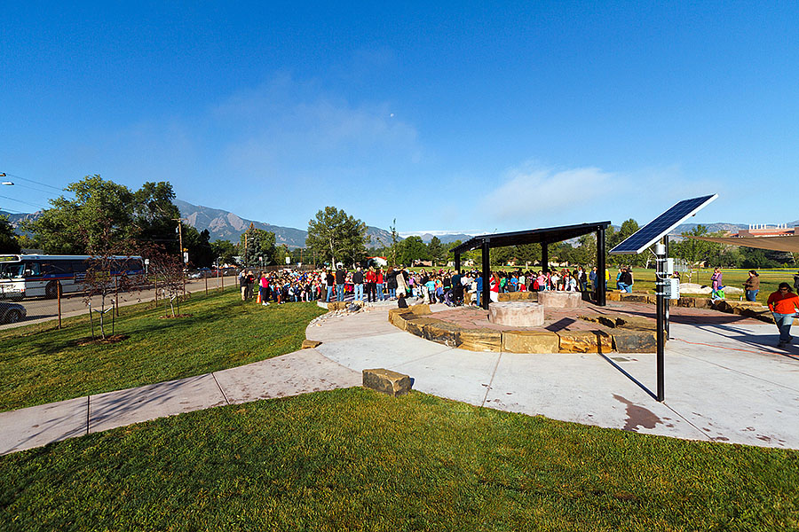 high peaks outdoor classroom sundial b2