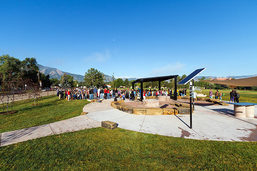 high peaks outdoor classroom sundial b3