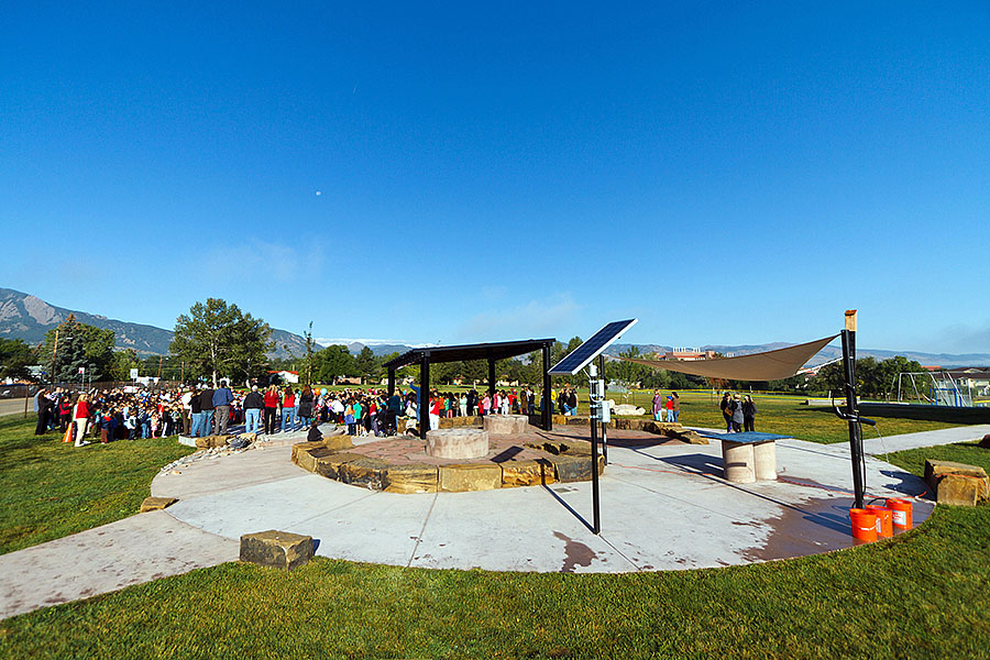 high peaks outdoor classroom sundial b4