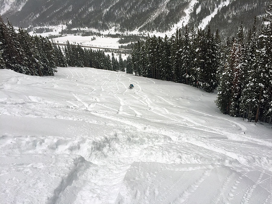 Chinese Downhill Copper Mountain ski 1