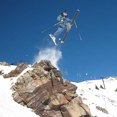 copper mountain skier
