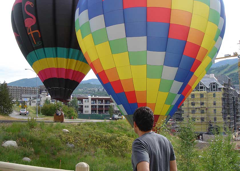 balloons at steamboat