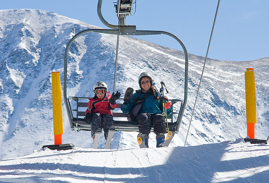 Skiing at Winter Park, Colorado