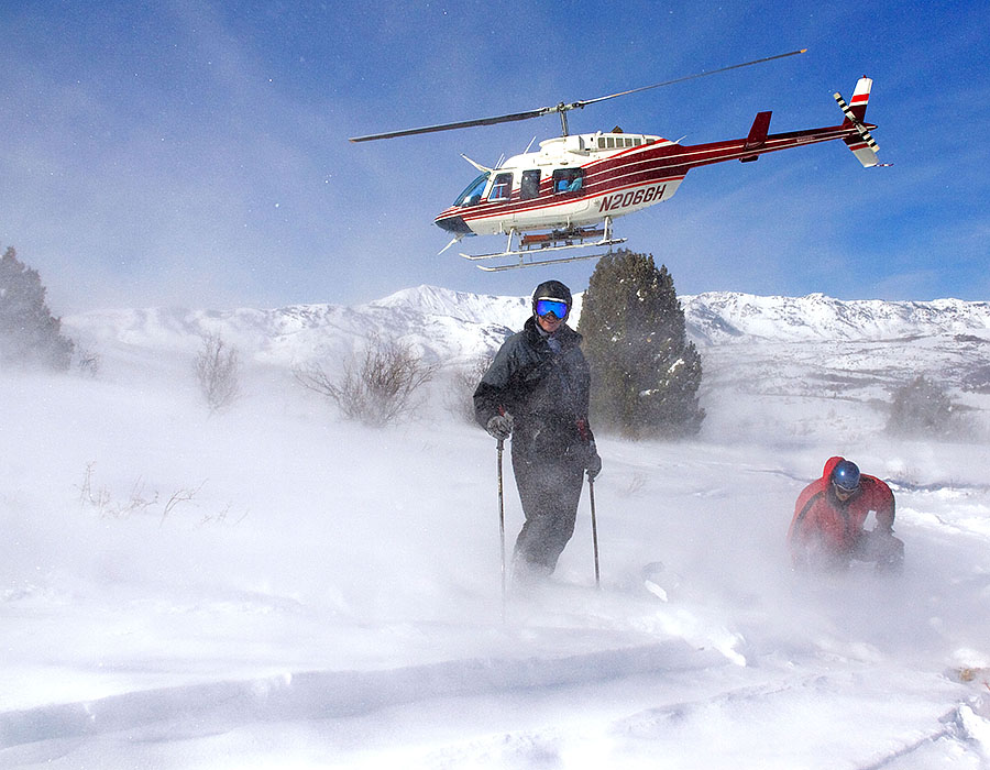 diamond peaks heli ski video 1