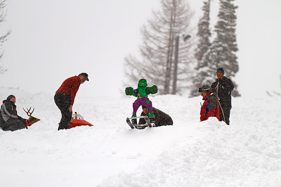 Hulk 2011 mission ridge dummy downhill