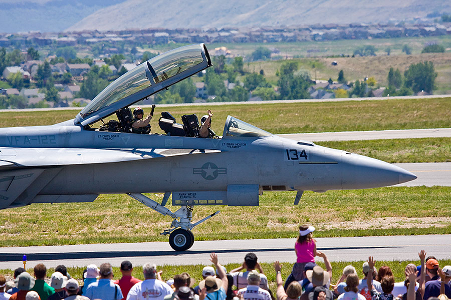 rocky mountain airport airshow f18 5868