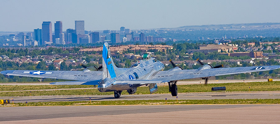 rocky mountain airport airshow b17 6046